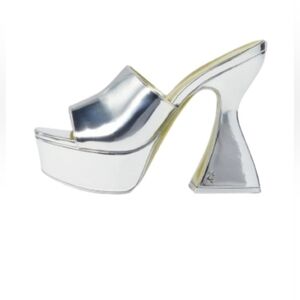 Circus NY By Sam Edleman Women's Silver Avery Platforms